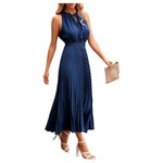 MISS KELLY MISS KELLY SLEEVELESS SWISS DOT MAXI DRESS SD5442