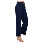 CHOCOLATE CHOCOLATE MILLENIUM HIGH WAIST SELF BELTED DRESSPANT YP5406