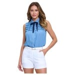 CHOCOLATE CHOCOLATE NECK TIE SLEEVELESS TOP MT4967