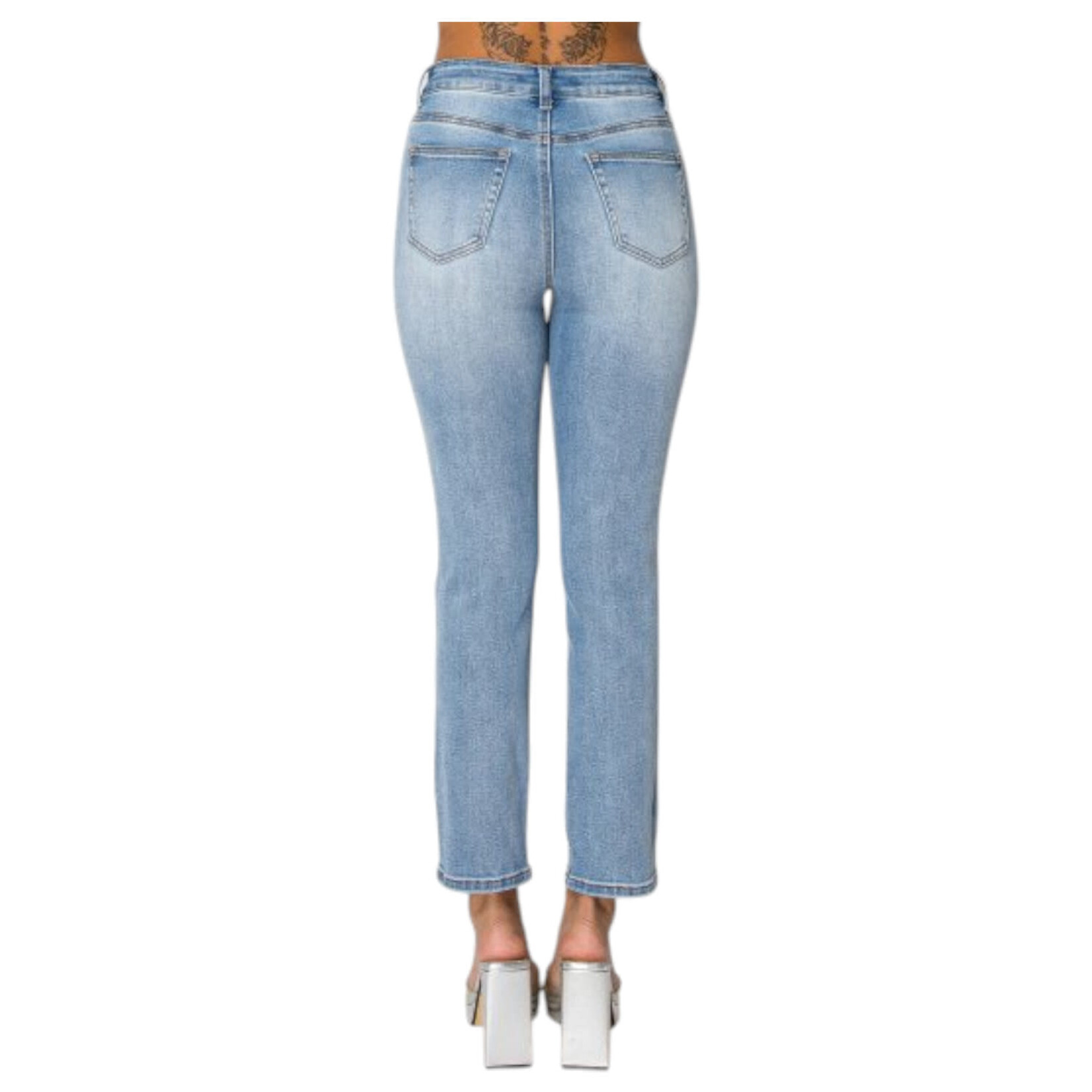 WAX JEANS WAX SLIM STRAIGHT JEAN 90383