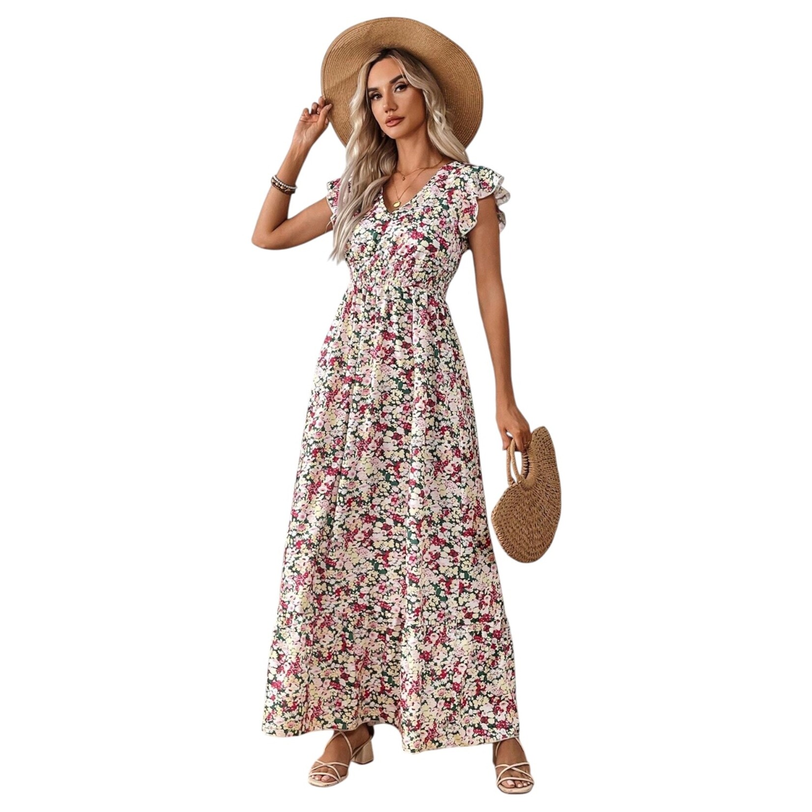 MISS KELLY MISS KELLY SLEEVELEESS MAXI DRESS SD5533