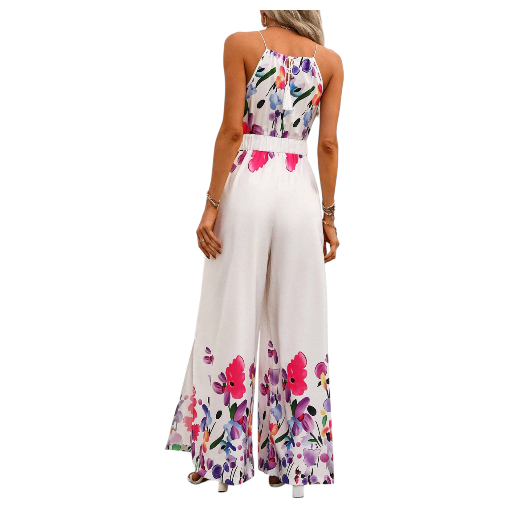 MISS KELLY MISS KELLY SLEEVELESS WIDE LEG JUMPSUIT SD5386
