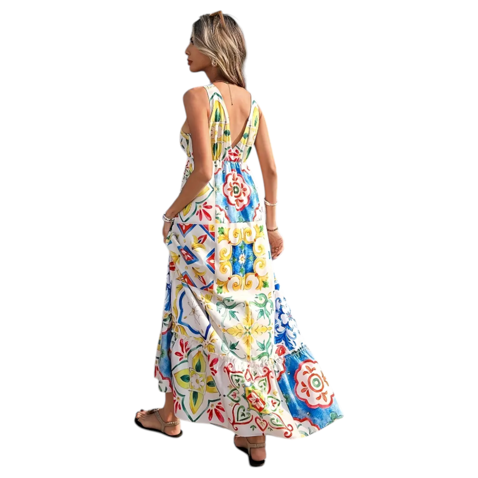 MISS KELLY MISS KELLY SLEEVELESS MAXI DRESS SD5710