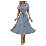 MISS KELLY MISS KELLY SHORT SLEEVE FLORAL DRESS SD5632