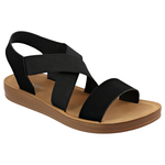 TOP MODA TOP MODA ELASTIC CROSS BAND SANDAL ROWEN-1