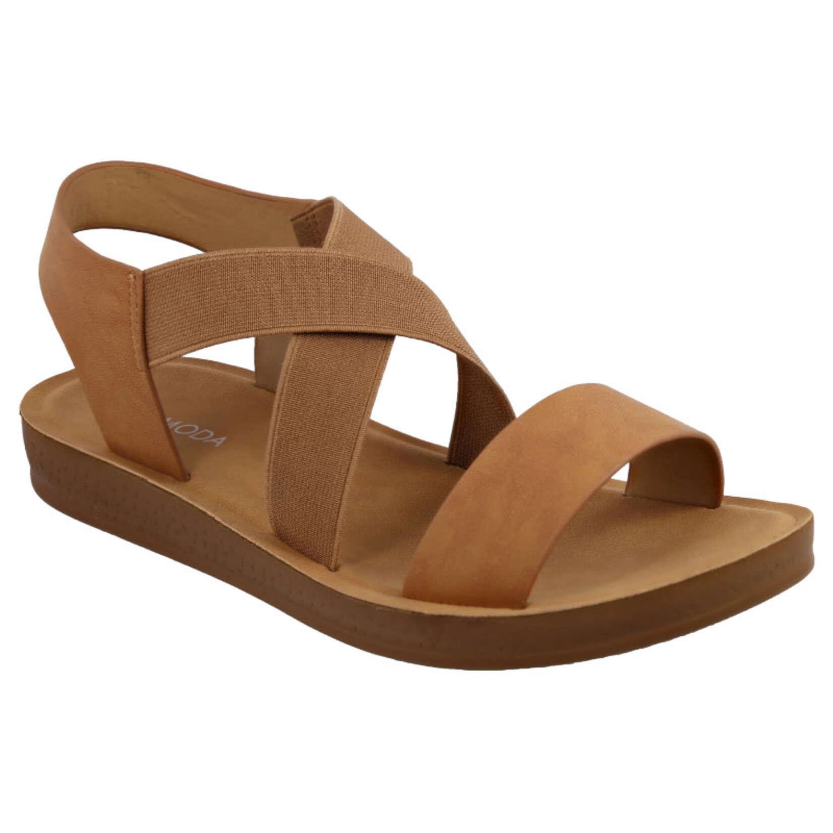 TOP MODA TOP MODA ELASTIC CROSS BAND SANDAL ROWEN-1