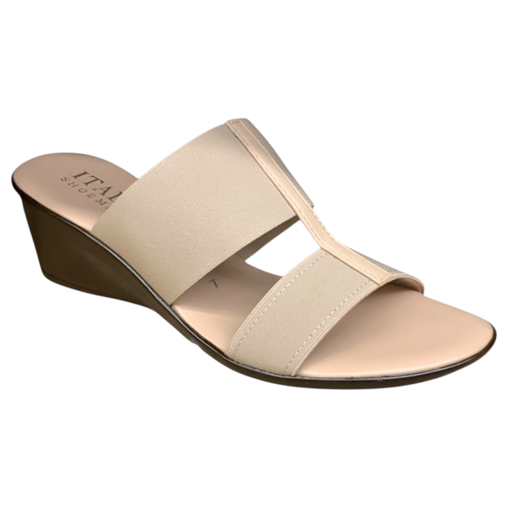 ITALIAN SHOEMAKERS ITALIAN DOUBLE BAND WEDGE SADEY