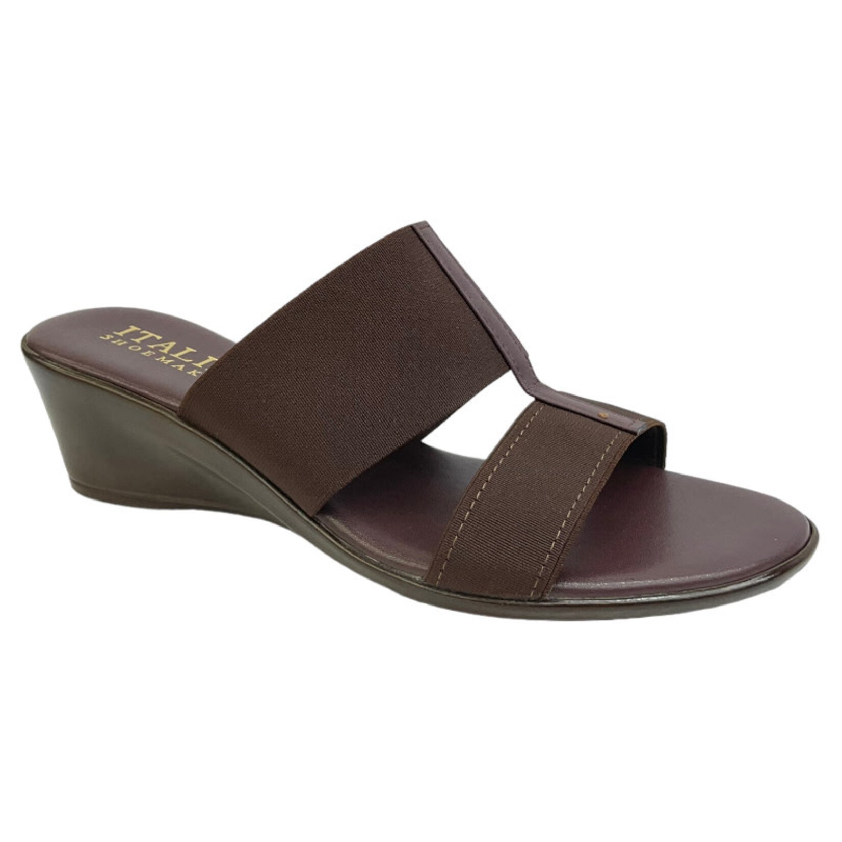 ITALIAN SHOEMAKERS ITALIAN DOUBLE BAND WEDGE SADEY