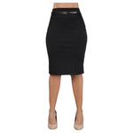 ANGELUS ANGELUS MIDI BELTED SKIRT SE-3571