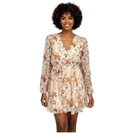 PAPERMOON PAPERMOON CHIFFON LONG SLEEVE DRESS BE12313F6