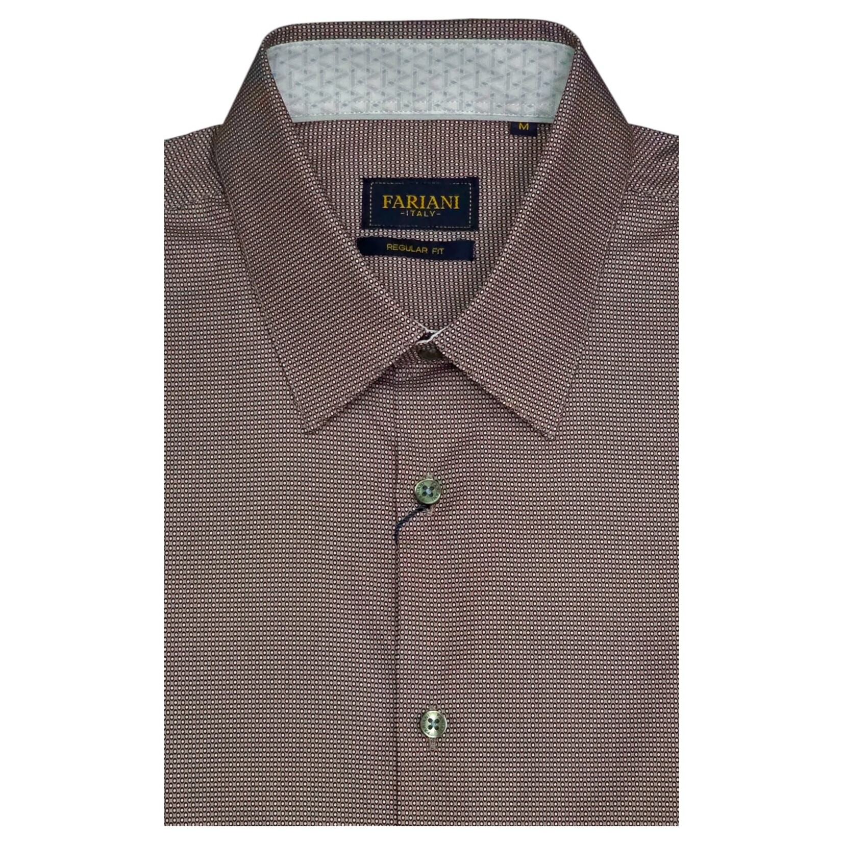 FARIANI FARIANI REGULAR FIT LONG SLEEVE SHIRT FA-3105