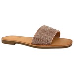 SODA SODA RHINESTONE SLIDE SLIPPER JUSTICE