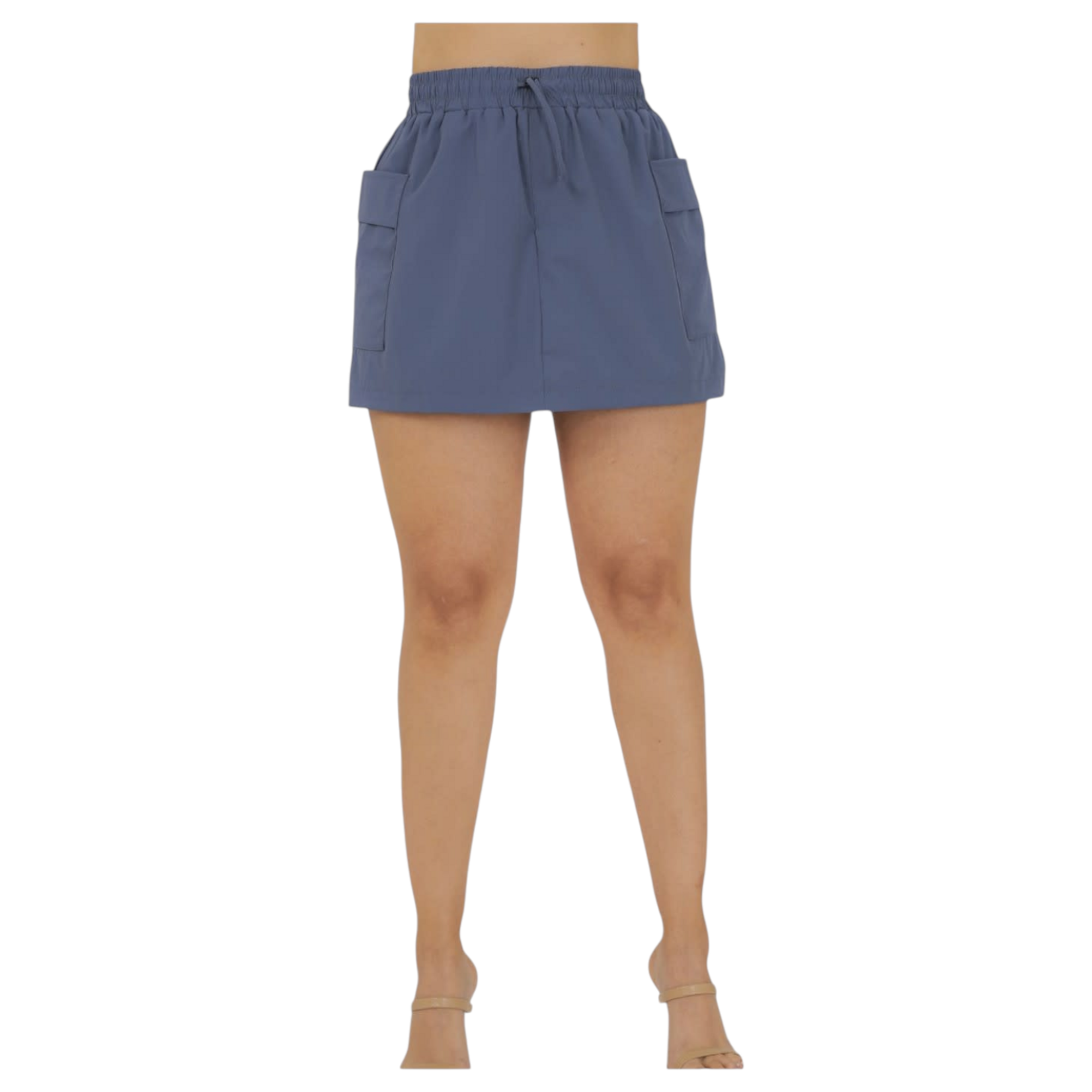 ANGELUS ANGELUS DRAWSTRING SKORT AU-24-6731