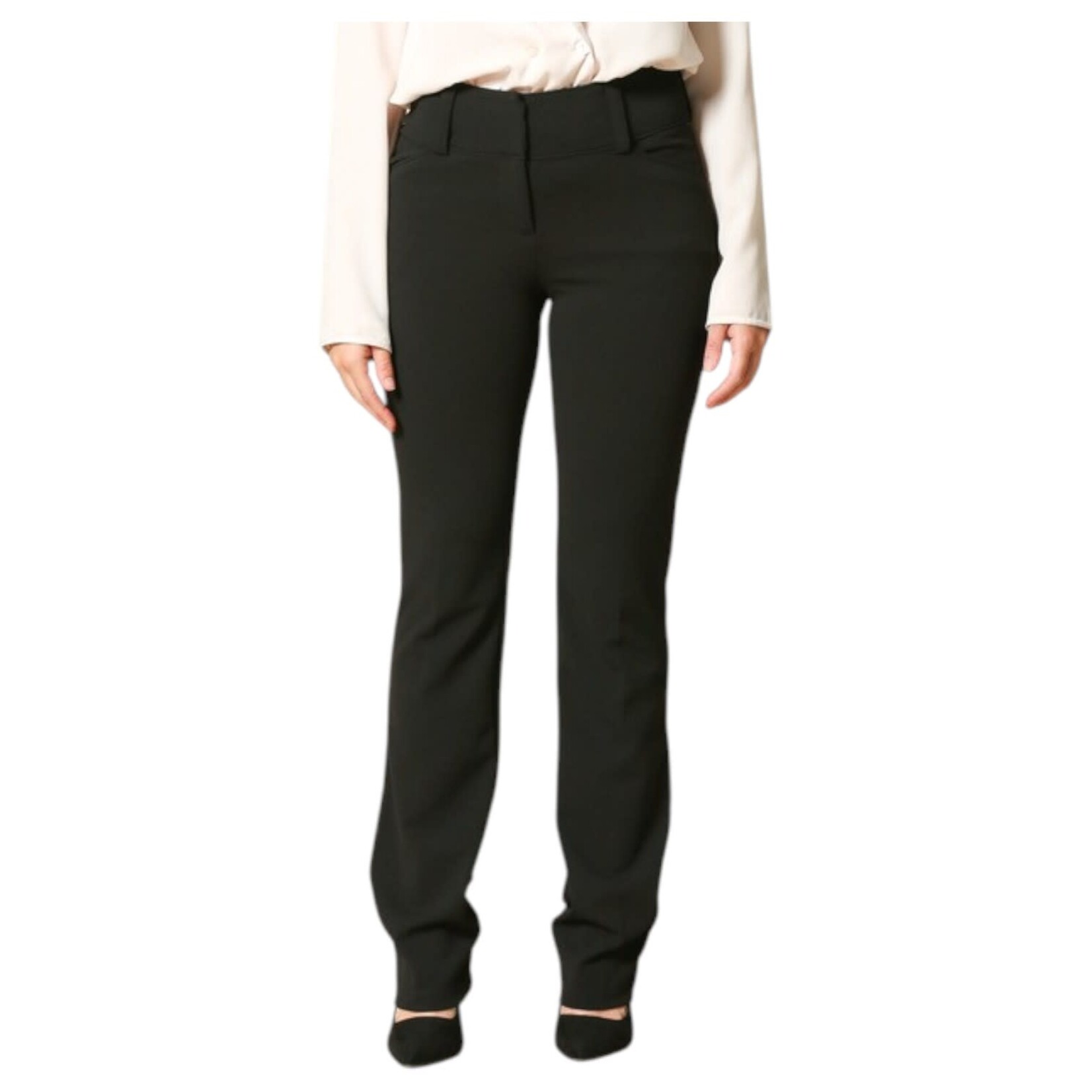 DAZZ DAZZ CREPE STRAIGHT DRESSPANTS D35033-1