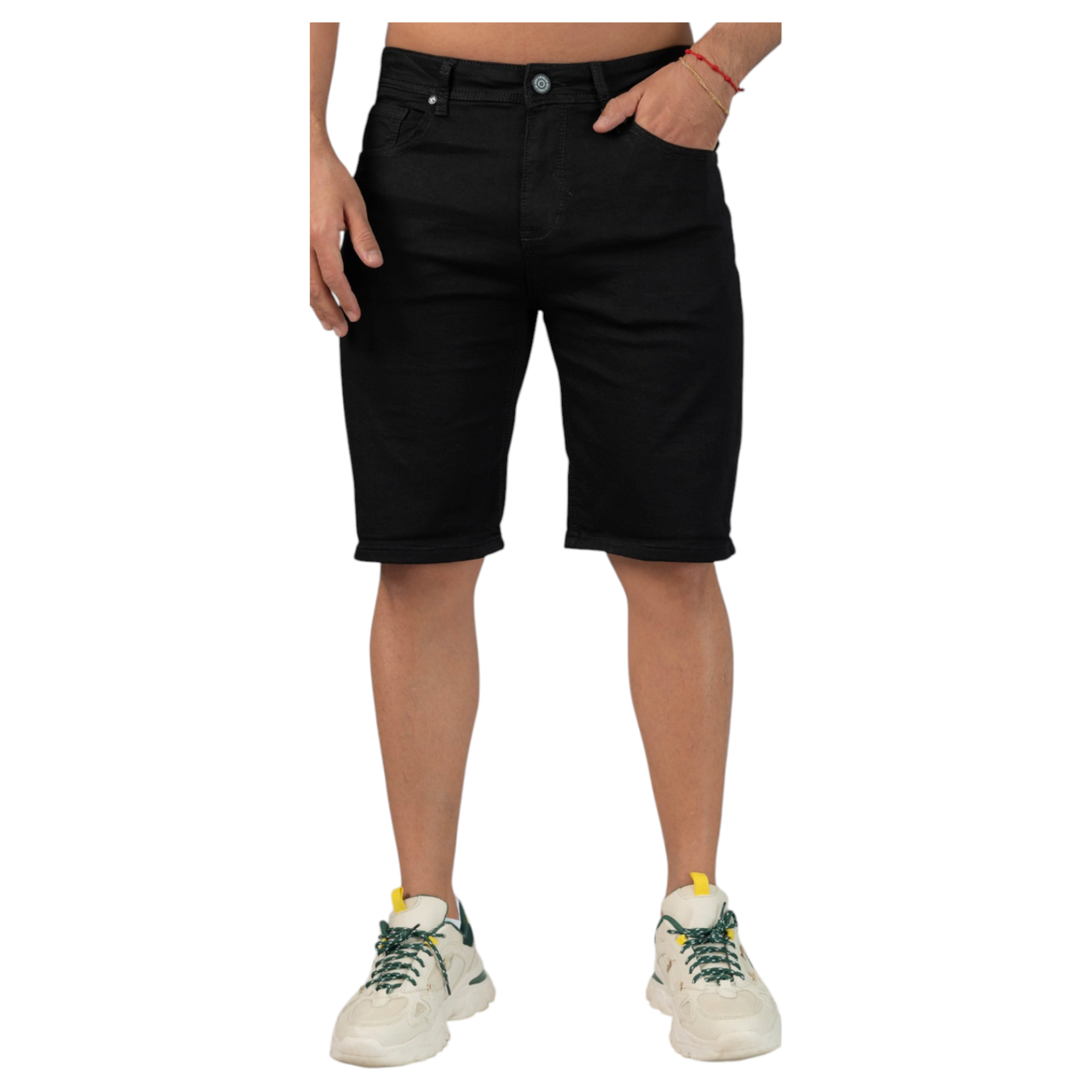 ANGELUS ANGELUS MEN DENIM SHORTS JEN-5947