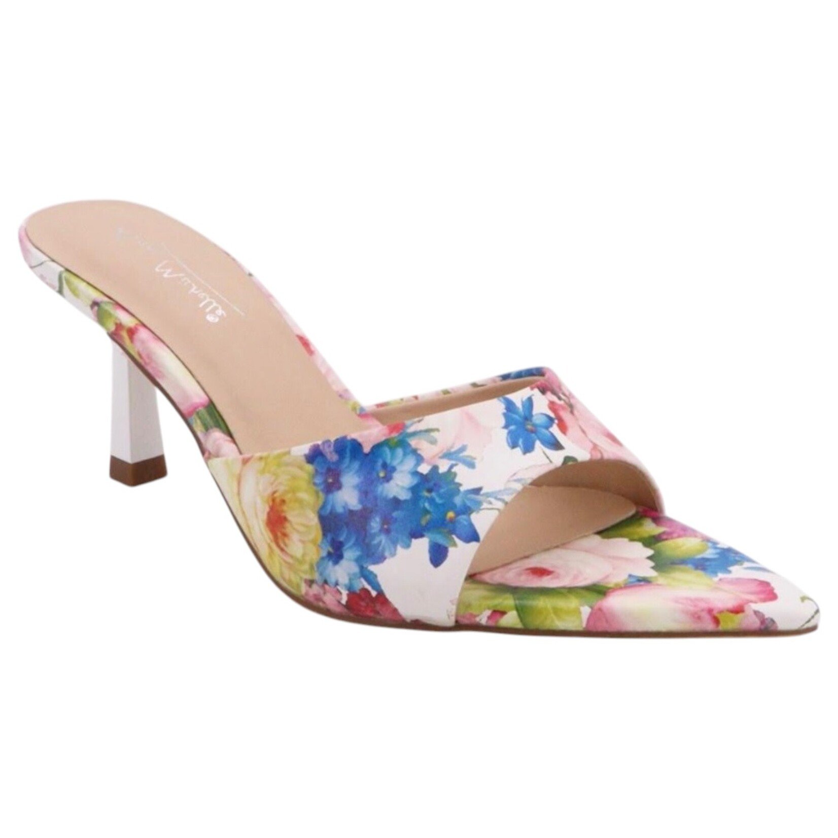 ANNE MICHELLE ANNE MICHELLE POINTED TOE SLIDE HEEL BERMUDA-44