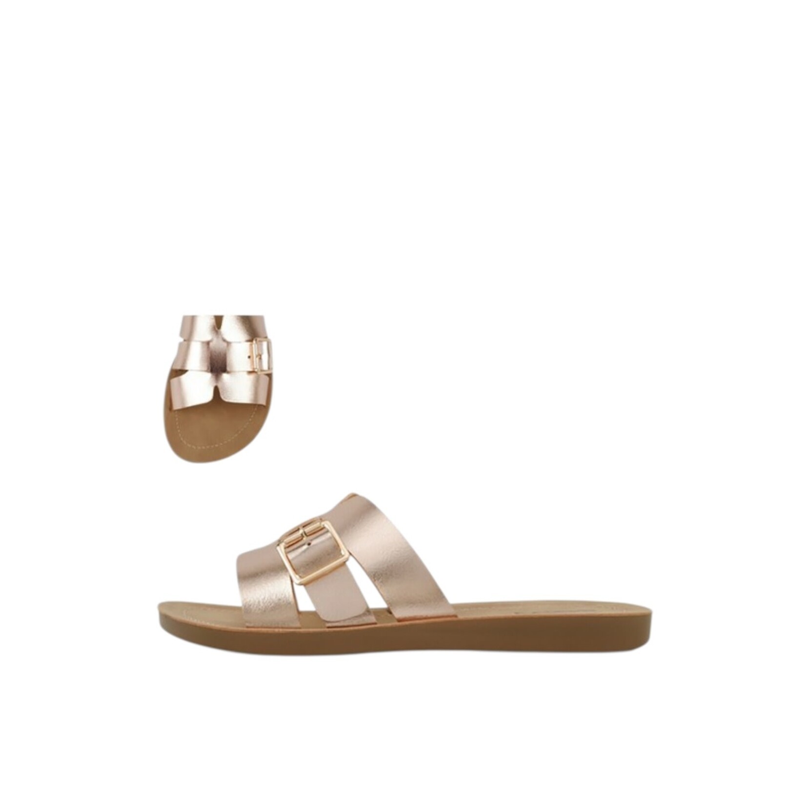 SODA SODA SIDE BUCKLE SLIDE SLIPPER TORVI