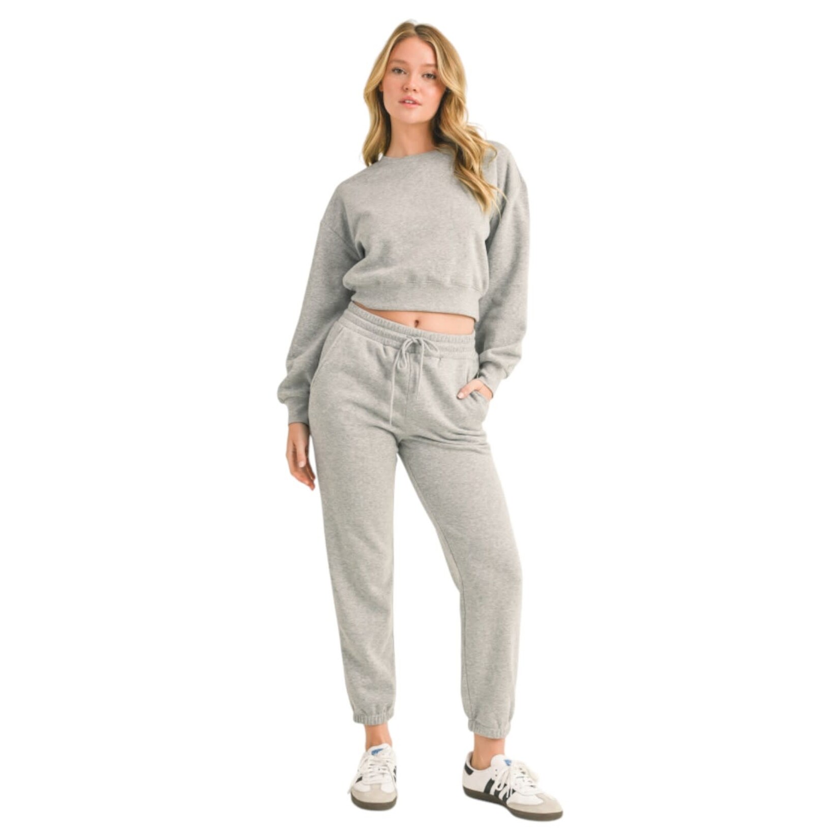 AMBIANCE APPAREL AMBIANCE FLEECE DRAWSTRING JOGGER PANT 75784