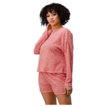 MILEY & MOLLY MILEY & MOLLY DITSY FLORAL SWEAT SHIRT & SHORTS SET M5351ST-SET