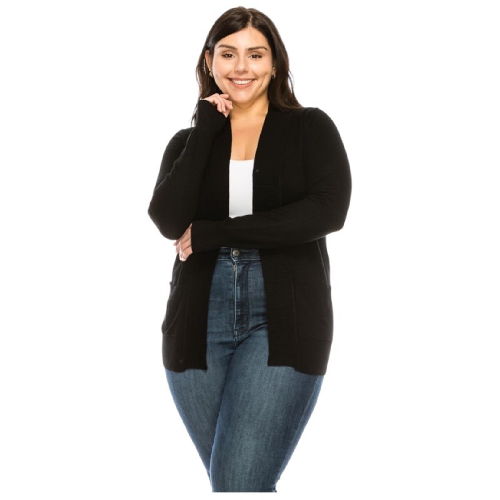 CIELO CIELO PLUS CARDIGAN SW565PLUS