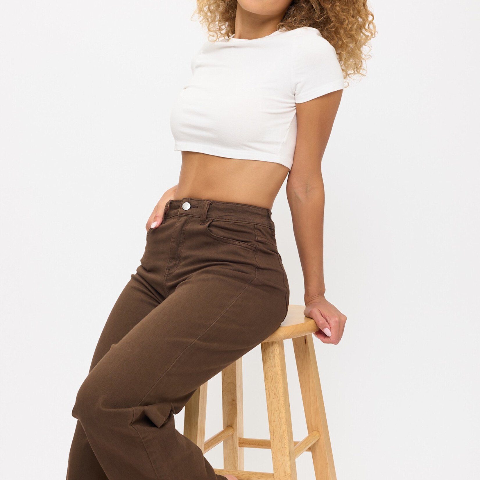 ENCORE JEANS ENCORE WIDE LEG JEAN V2749BR