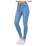 WAX JEANS WAX REGULAR RAYON STRETCH BASIC SKINNY JEAN 90327