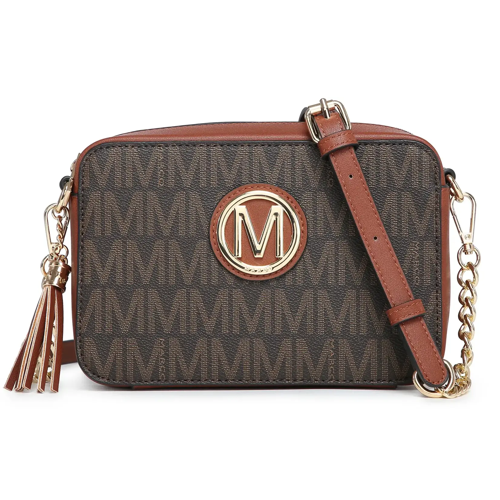 MARCO MARCO MONOGRAM CROSSBODY XL-M-9328-1