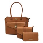 OLEG CASSINI OLEG CASSINI 3PC HANDBAG SET OWC-06-221-M4