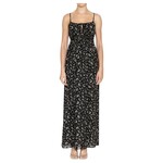 AMBIANCE APPAREL AMBIANCE CAMI DITSY FLORAL SMOCKED WAIST DRESS 74802-1