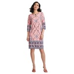 SANDRA DARREN SANDRA DARREN SHIFT 3/4 SLEEVE DRESS 77384
