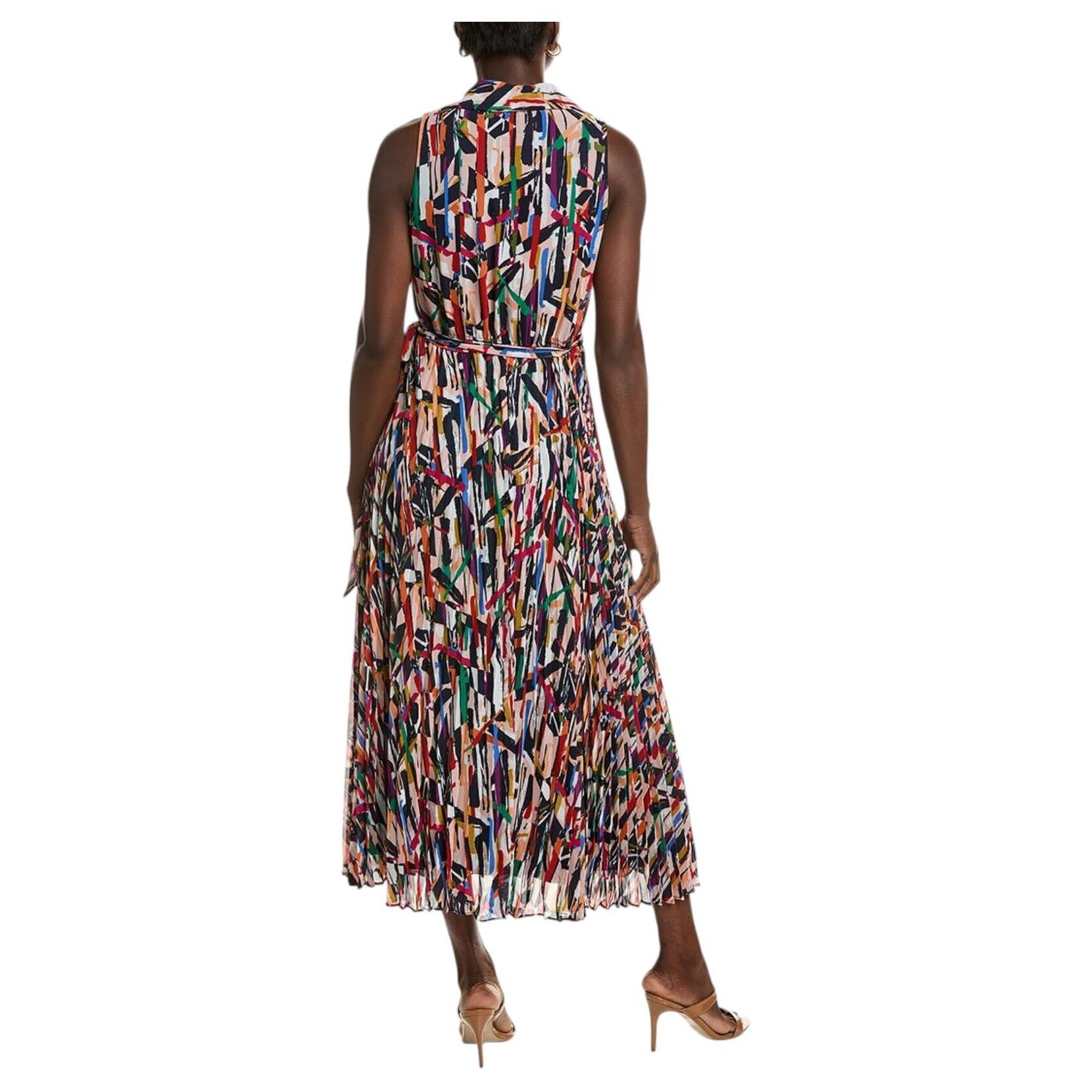 SANDRA DARREN SANDRA DARREN BUTTON FRONT PLEATED DRESS 78011