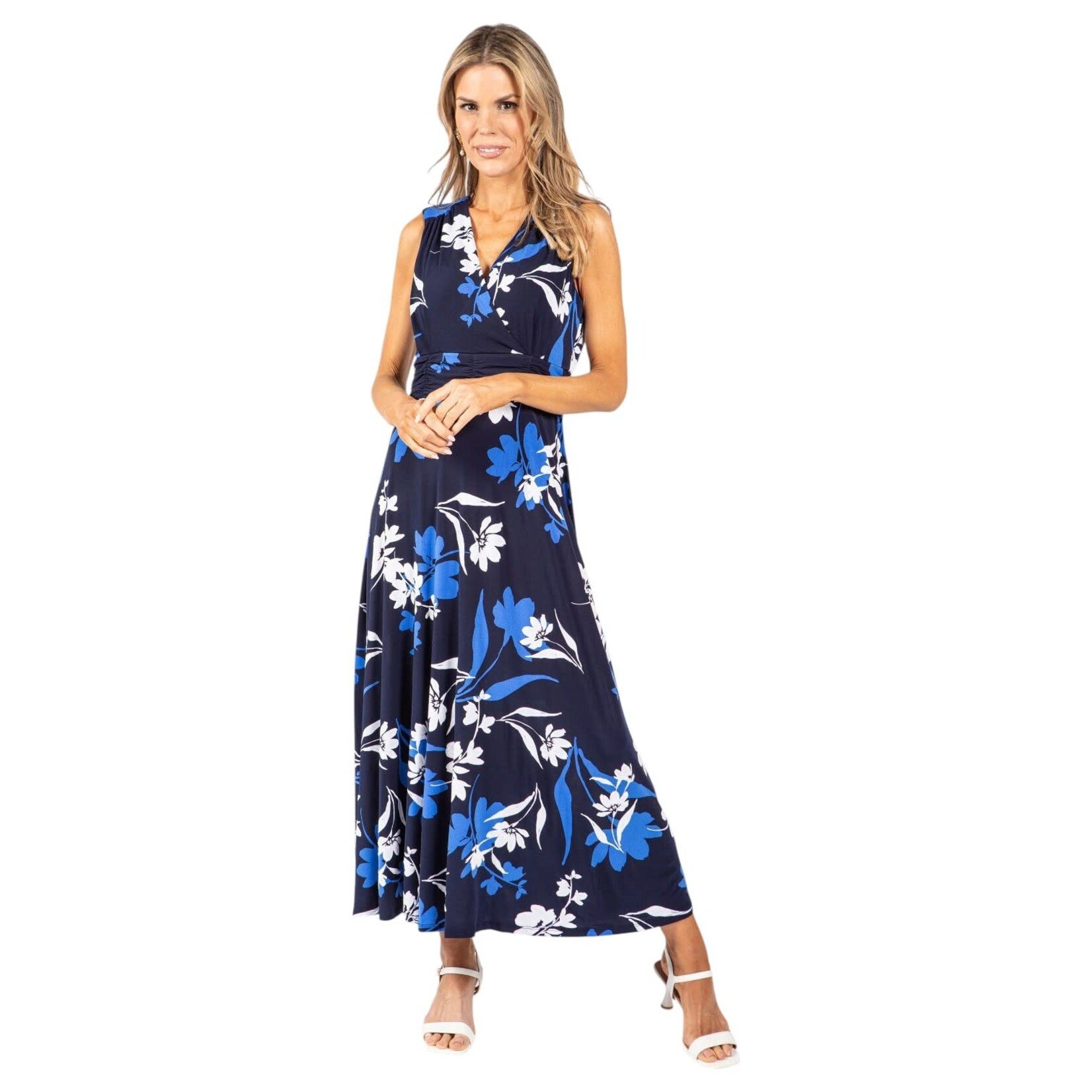 SANDRA DARREN SANDRA DARREN SHIRRED WAIST DRESS 78208