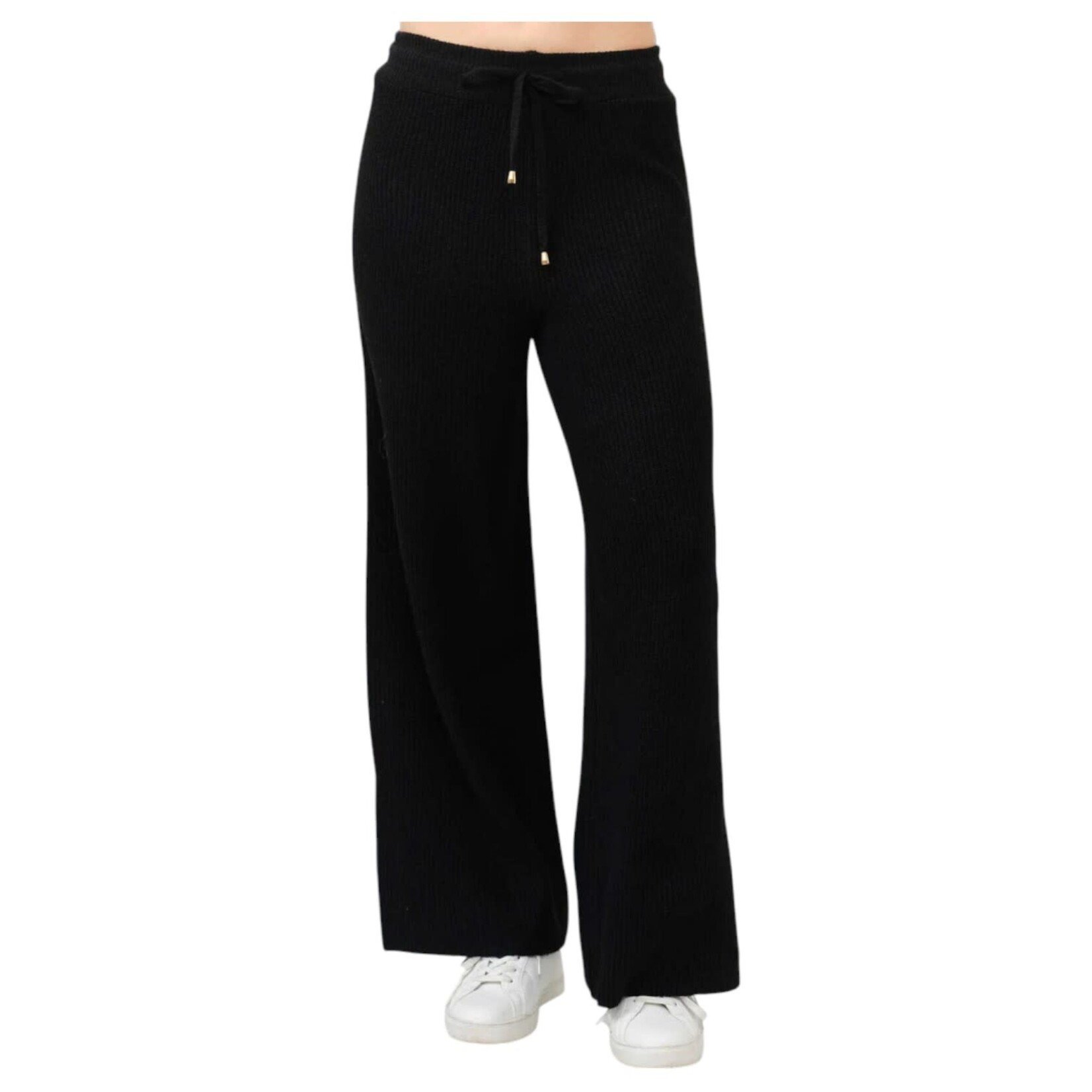 CIELO CIELO WIDE LEG RIBBED DRAWSTRING PANT SW2750