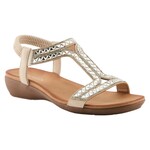 PATRIZIA PATRIZIA RHINESTONE ELASTIC SANDAL SAEVI