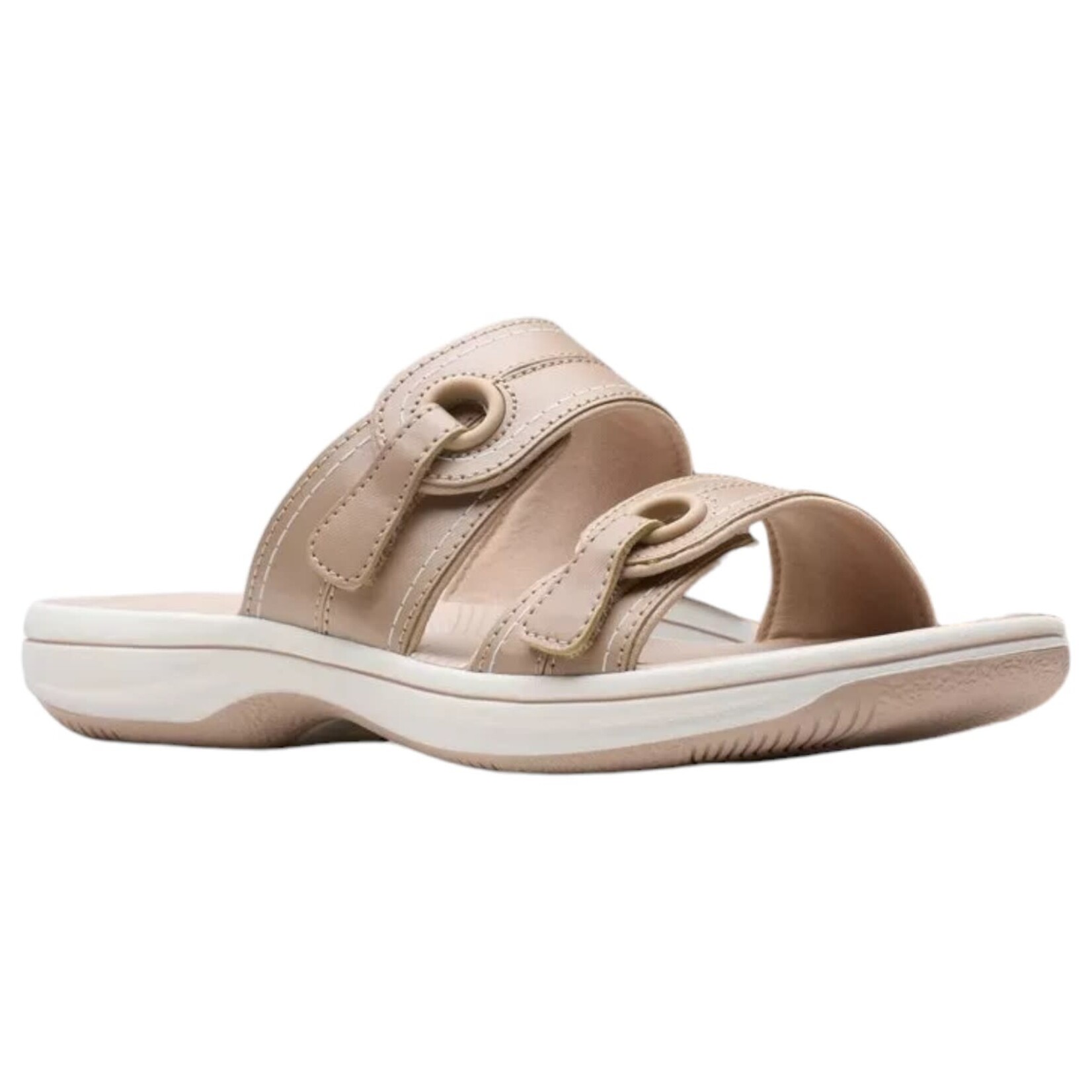 CLARKS CLARKS DOUBLE STRAP SLIDE SLIPPER BREEZE MAYE 26181768