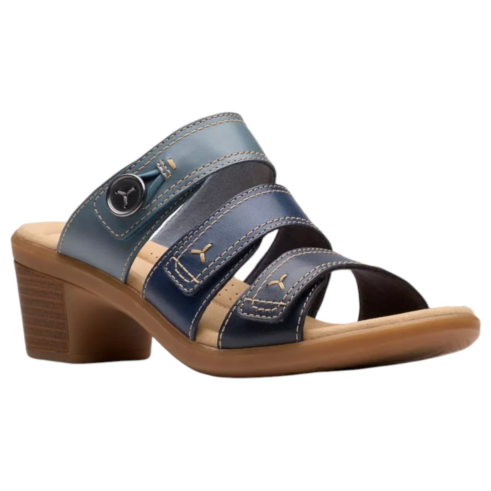 CLARKS CLARKS 3 BAND BLOCK HEEL EMILY 2 ADELLA 26181680