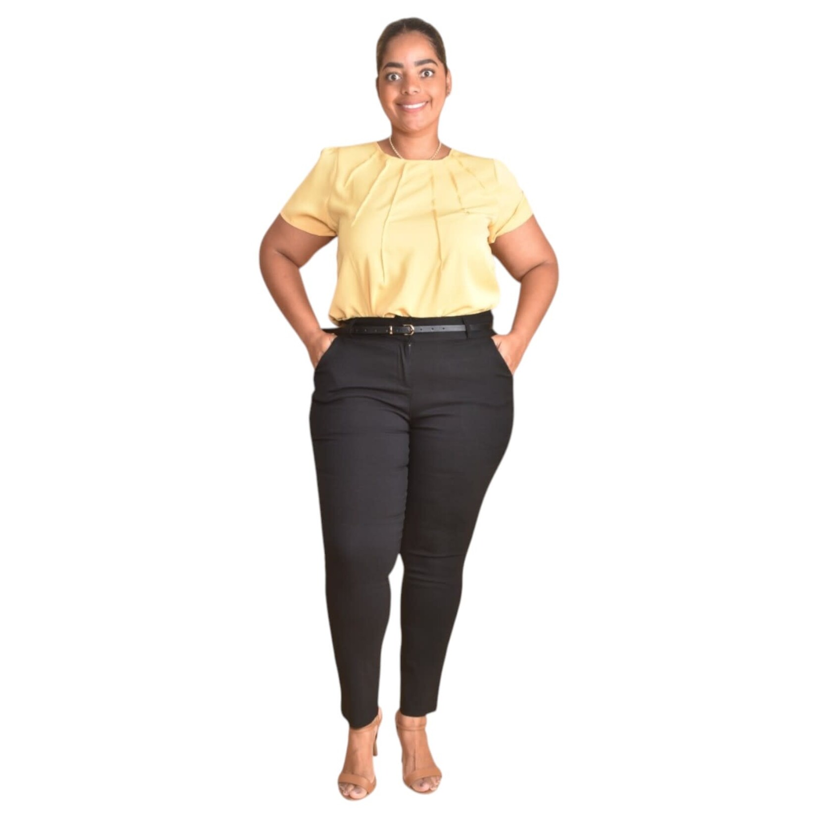 LAC BLEU LAC BLEU PLUS SIZE PANT A4723
