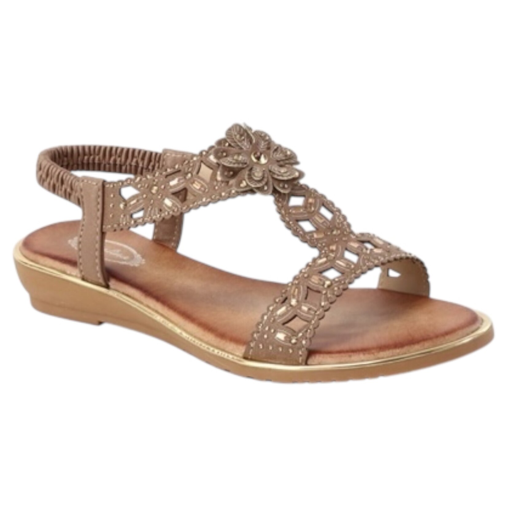 ATALINA ATALINA ELASTIC BAND SANDAL DF9664