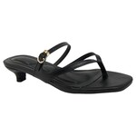 KAYLEEN KAYLEEN THONG STRAP KITTEN HEEL NUBBY-6