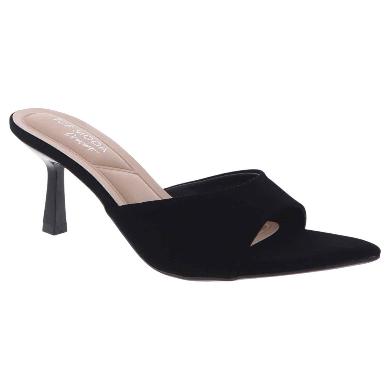 TOP MODA TOP MODA OPEN POINTY TOE SLIDE HEEL SUSAN-1