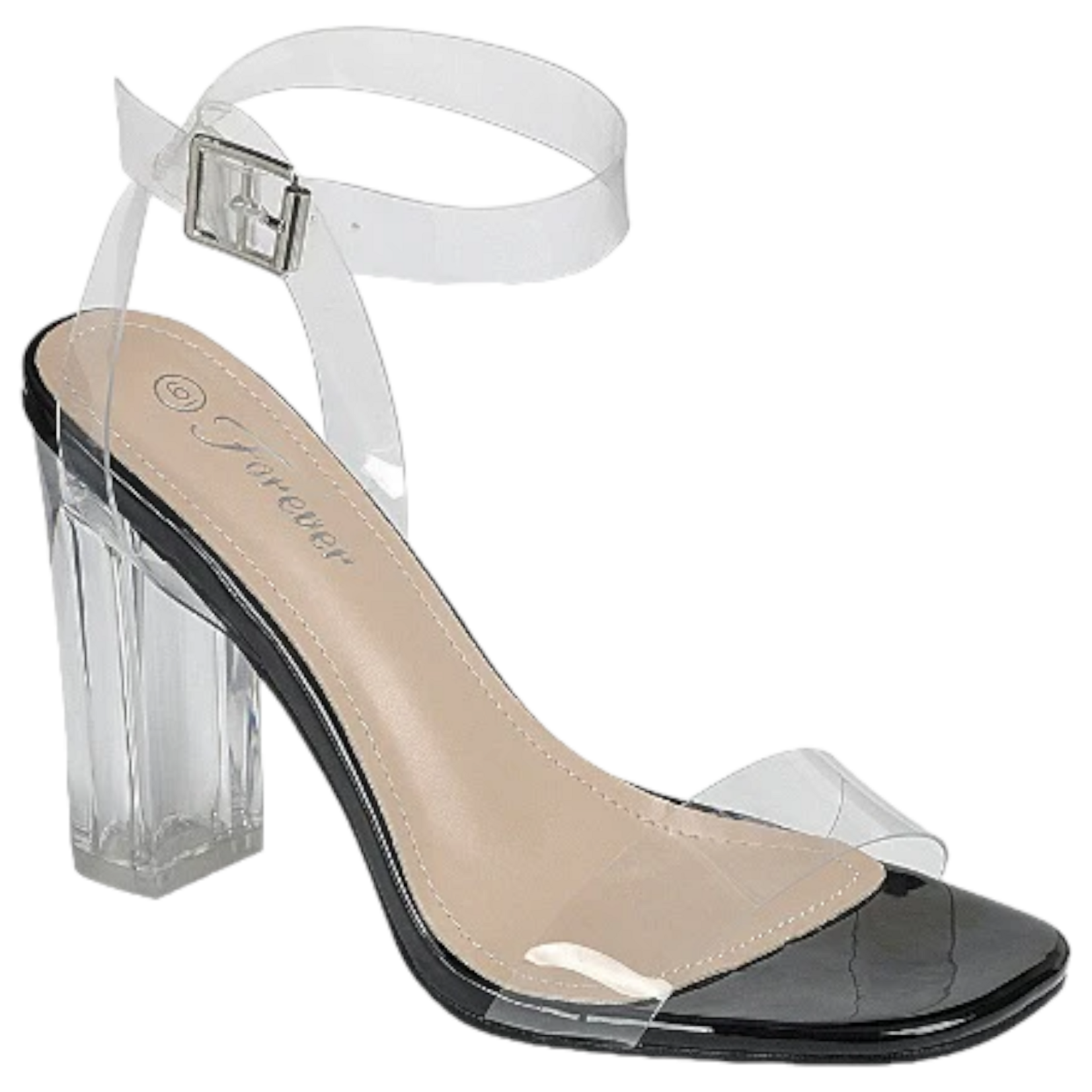 FOREVER FOREVER CLEAR SLING BACK HEEL VERONICA-28