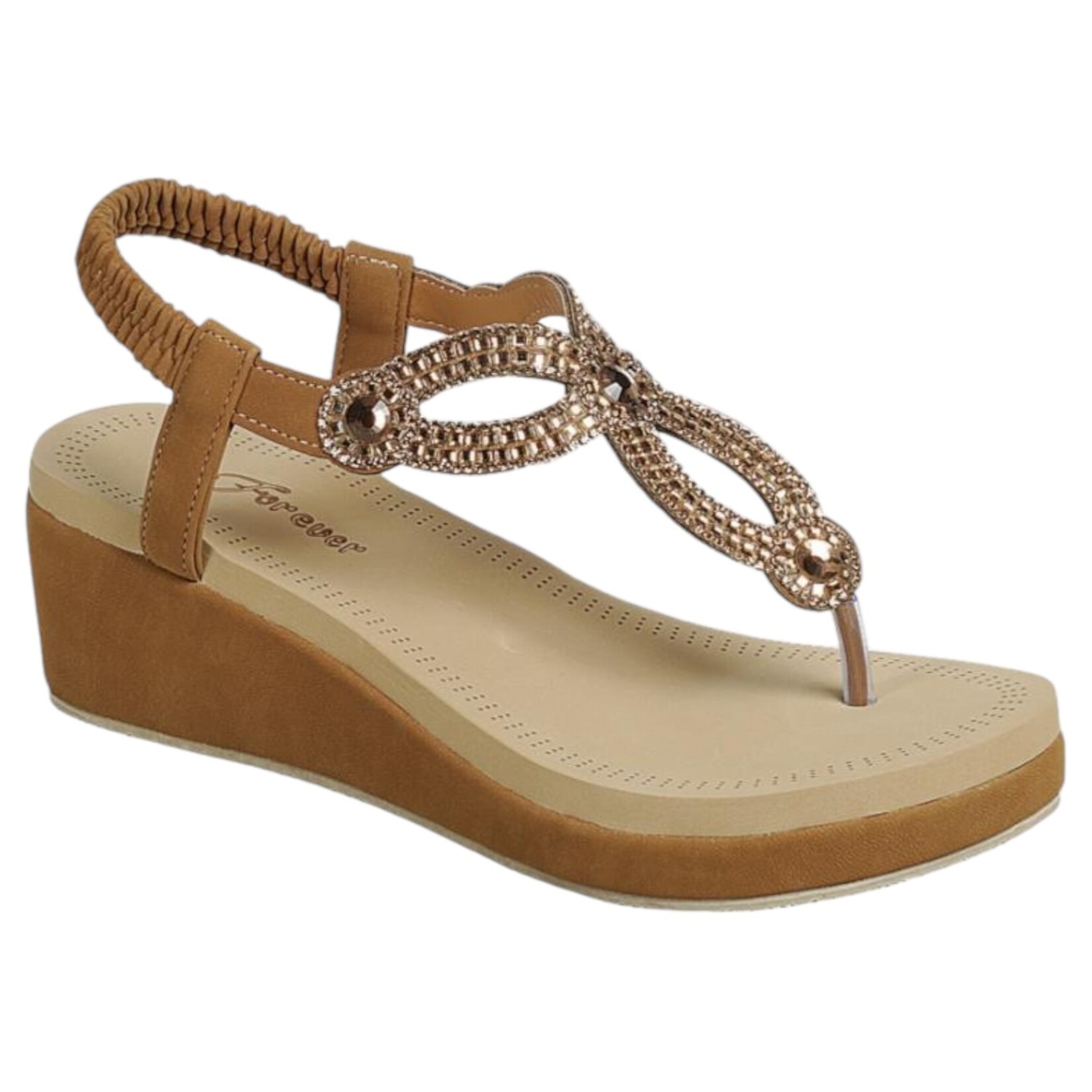 FOREVER FOREVER ELASTIC BAND WEDGE MATURE-75