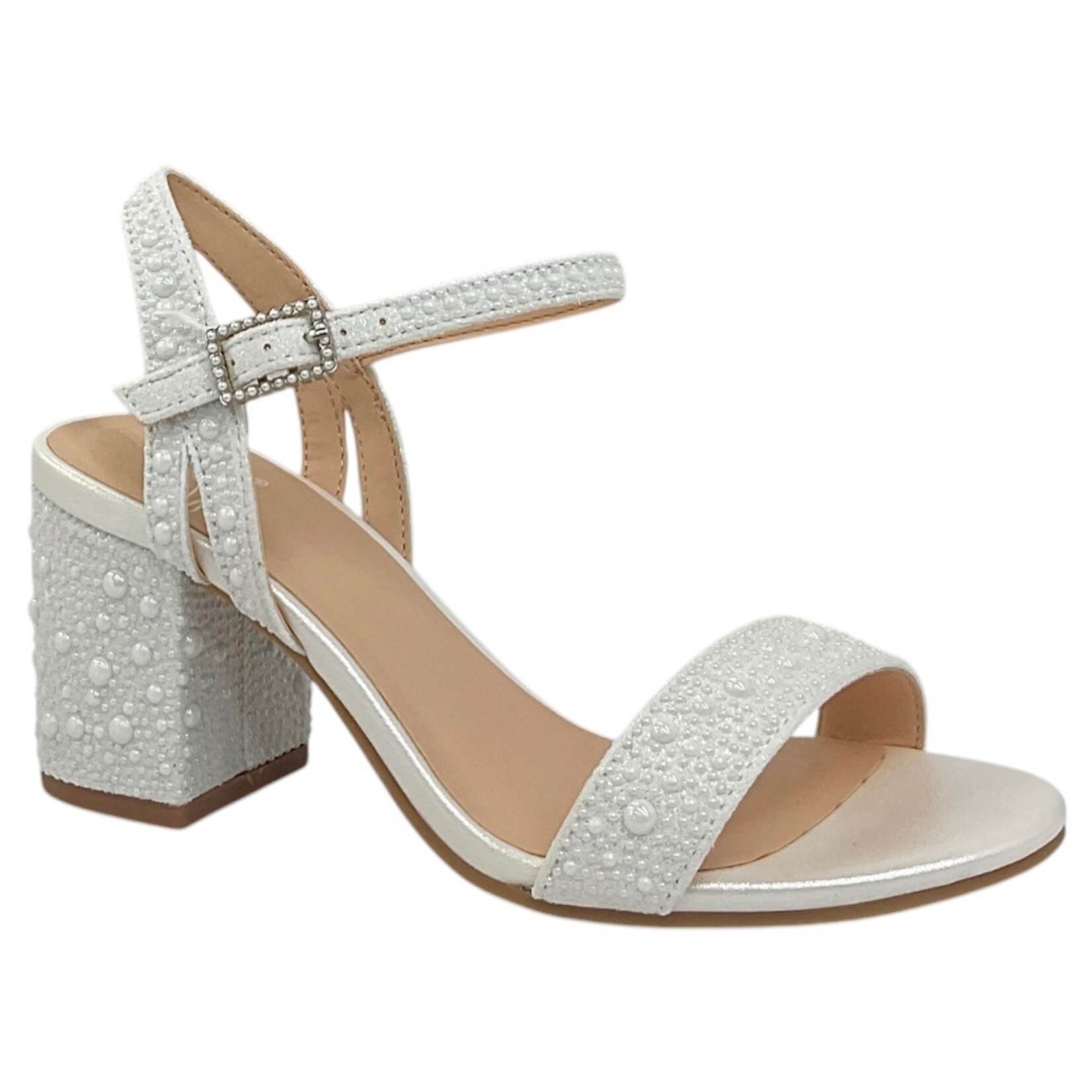 DELICIOUS DELICIOUS PEARL BLOCK HEEL CIELO