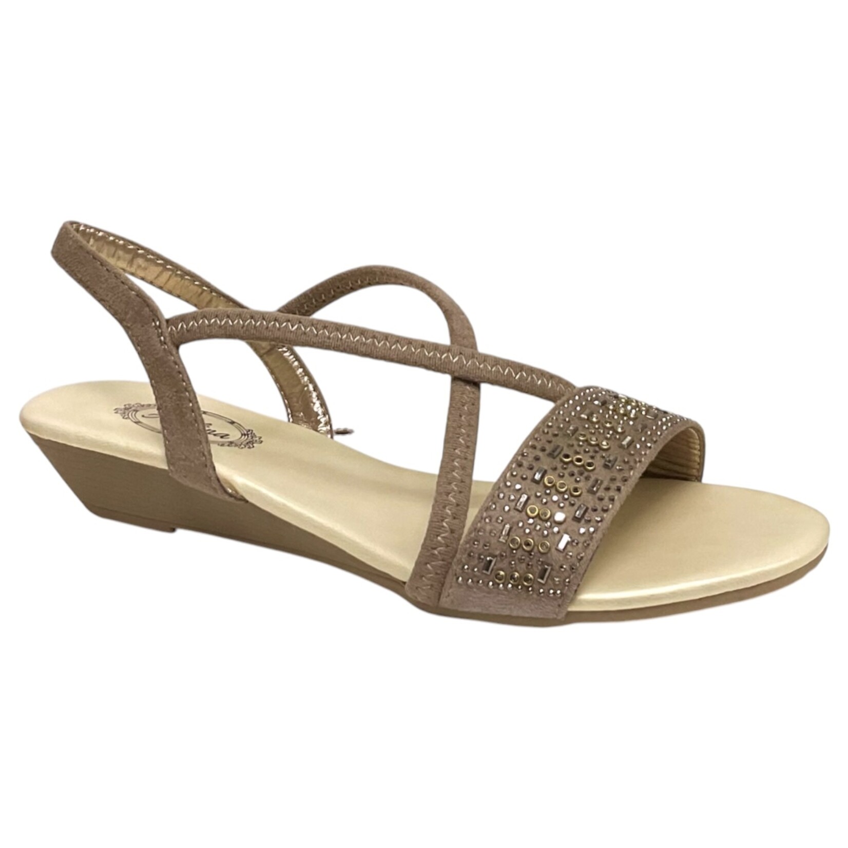 ATALINA ATALINA CROSS BAND SANDAL DF6742