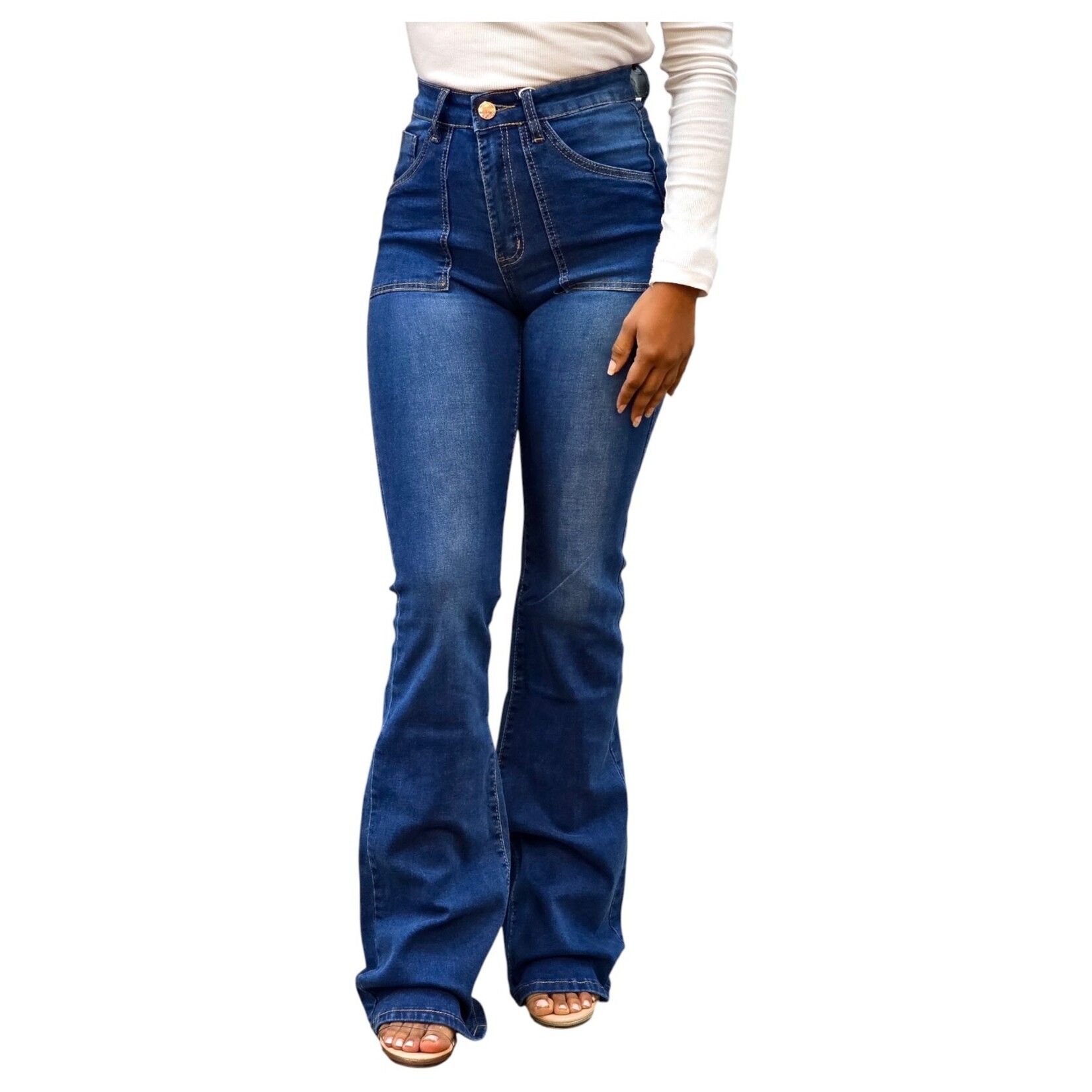 KIT CAT KIT CAT WIDE LEG JEANS APA-03404