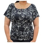 BON AMI BON AMI PLUS LICRA SHORT SLEEVE TOP L5037