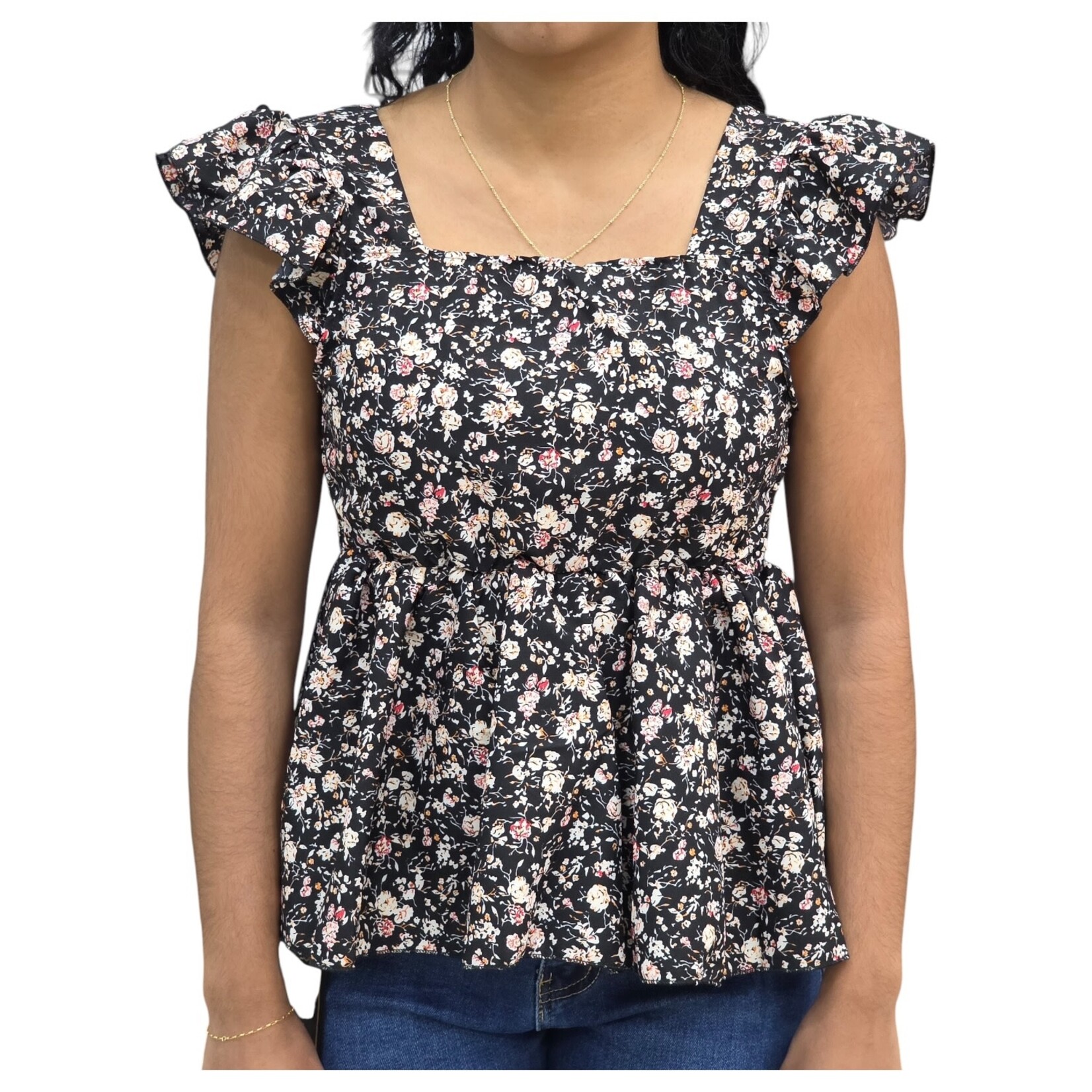 TOP MODEL TOP MODEL SLEEVELESS BABY DOLL TOP B-21326