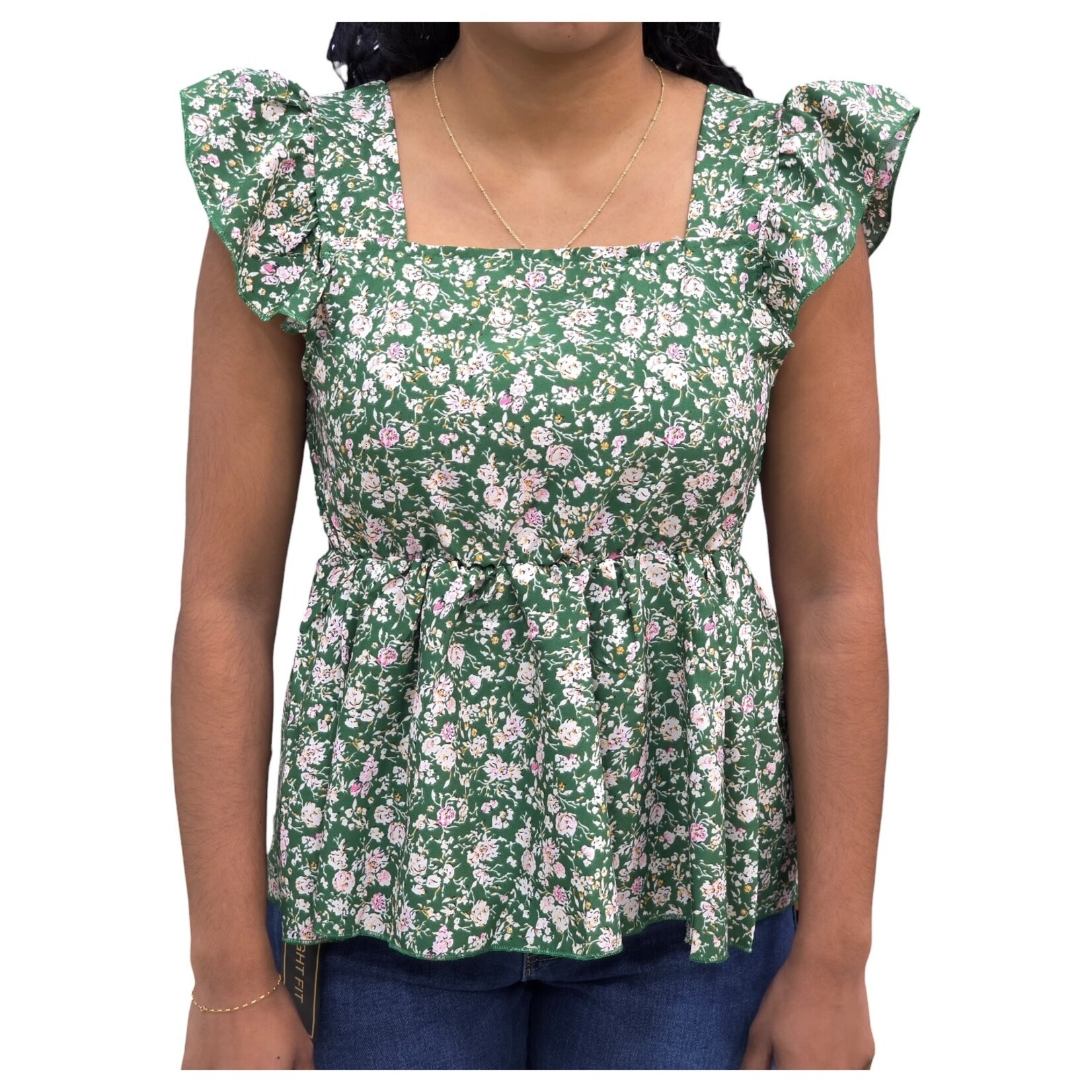 TOP MODEL TOP MODEL SLEEVELESS BABY DOLL TOP B-21326
