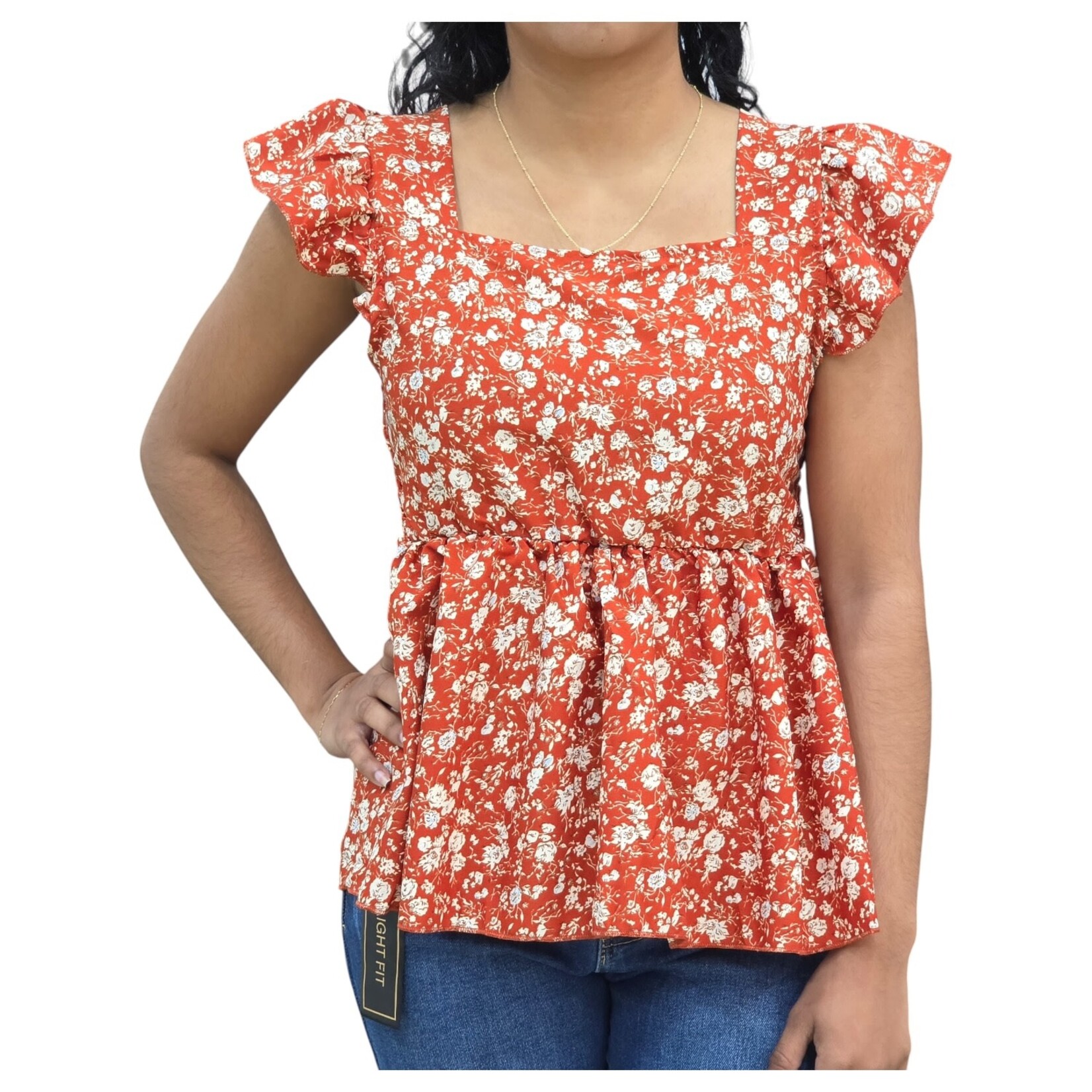 TOP MODEL TOP MODEL SLEEVELESS BABY DOLL TOP B-21326