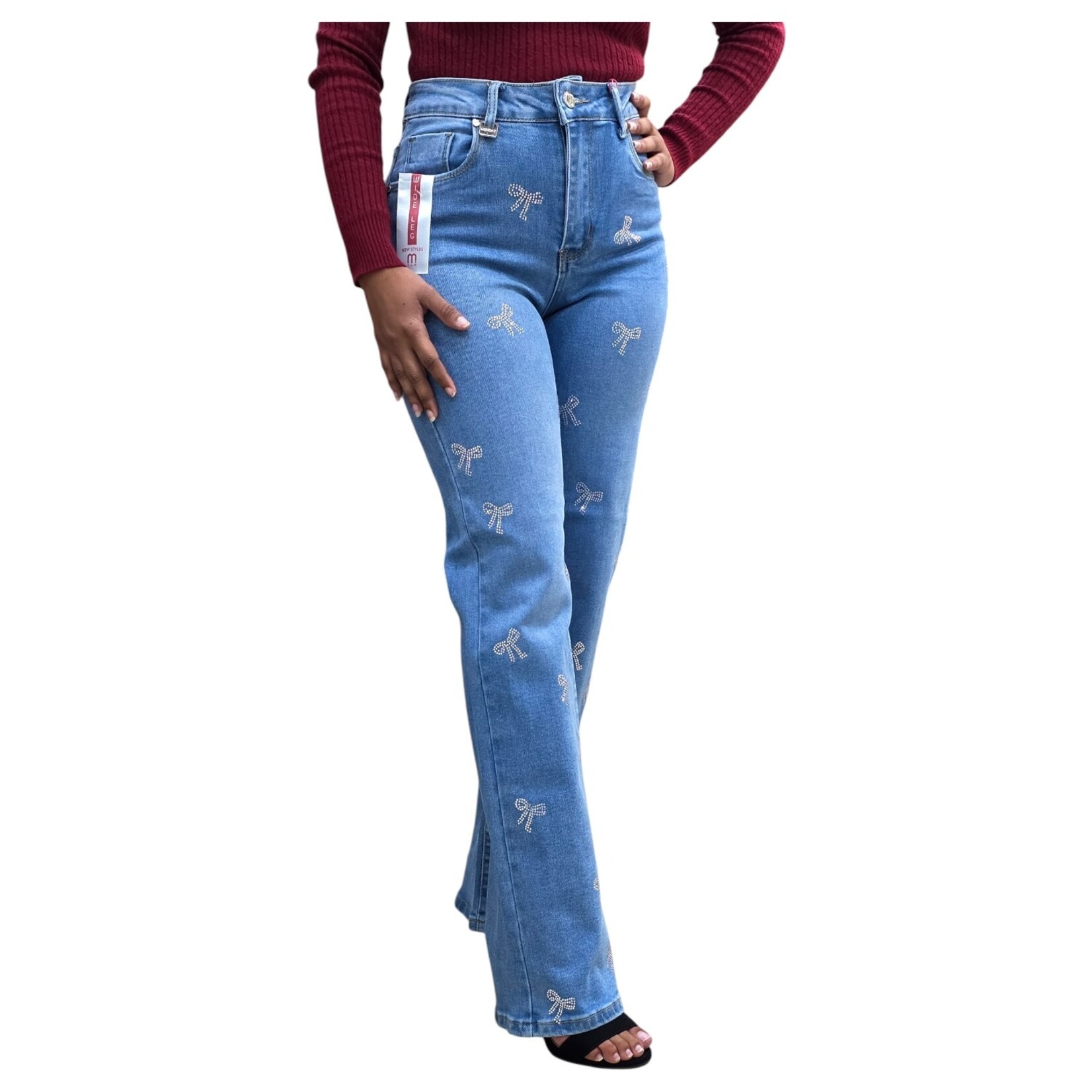 MONDAY MONDAY DENIM WIDE LEG JEAN AA-92913